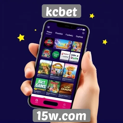 experiência mobile do kcbet é bem avaliada
